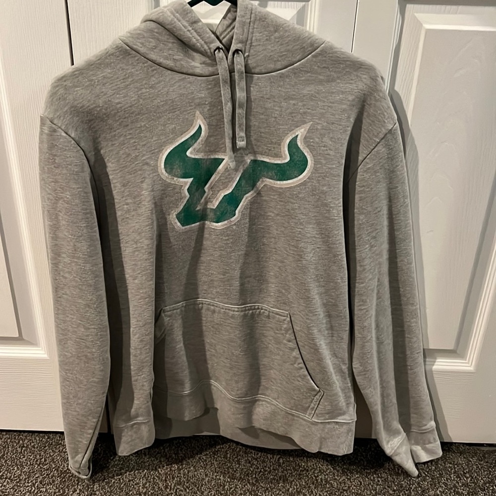 COLLEGE USF grey sweatshirt, Size Medium
